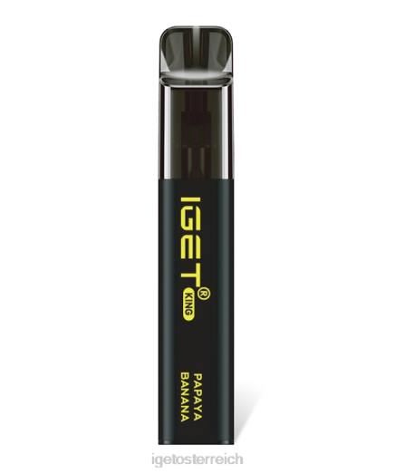 IGET Wholesale - Ich werde König 8BTV109 Papaya-Banane