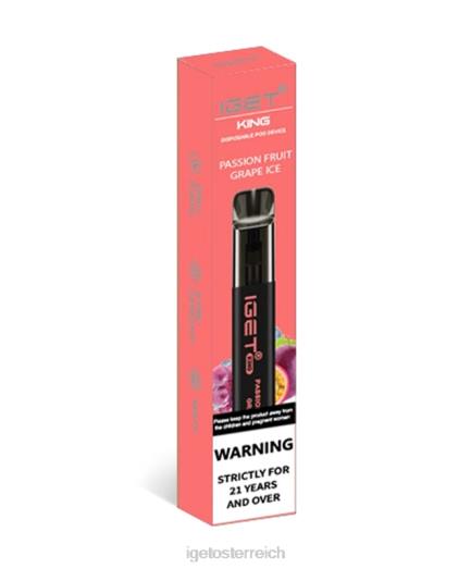 IGET Discount - Ich werde König 8BTV110 Passionsfrucht-Traubeneis