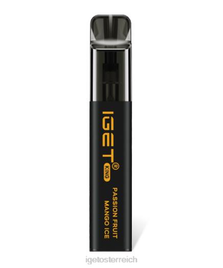 IGET Vape - Ich werde König 8BTV111 Passionsfrucht-Mango-Eis