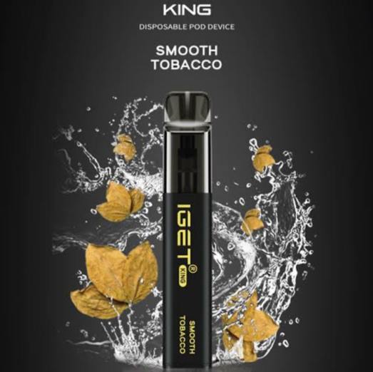 IGET Vape - King - 2600 Züge 8BTV550 weicher Tabak