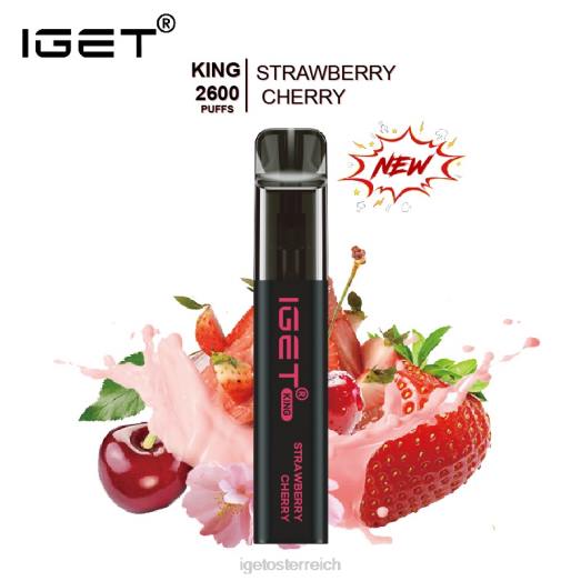 IGET Discount - King - 2600 Züge 8BTV574 Erdbeerkirsche