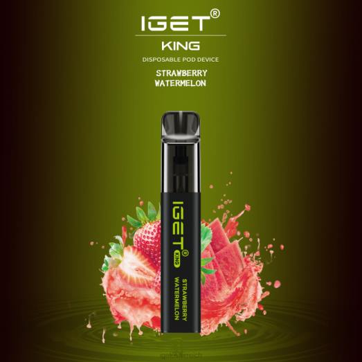 IGET Vape Sale - King - 2600 Züge 8BTV610 Erdbeerwassermelone