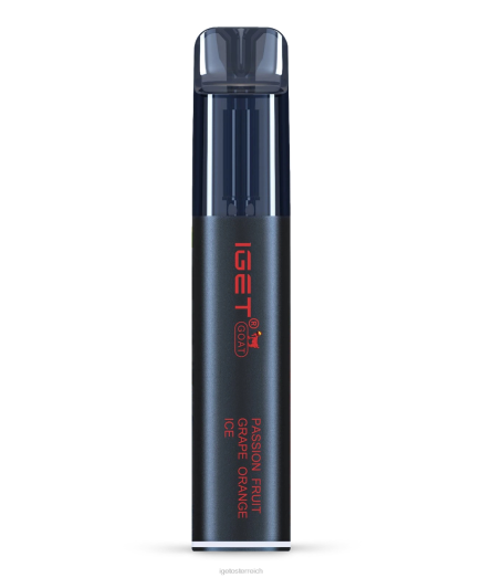 IGET Vape - Ich kriege eine Ziege 8BTV207 Passionsfrucht-Traube-Orangen-Eis