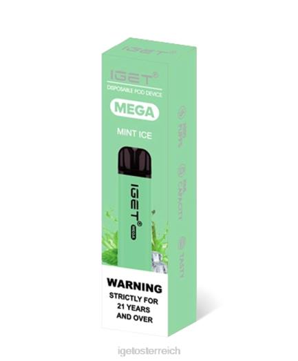 IGET Vape Shop - mega 8BTV134 Minz-Eis