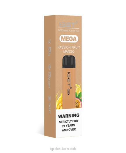 IGET Wholesale - mega 8BTV137 Passionsfrucht-Mango