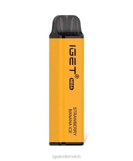 IGET Vape Shop - mega 8BTV141 Erdbeere Banane