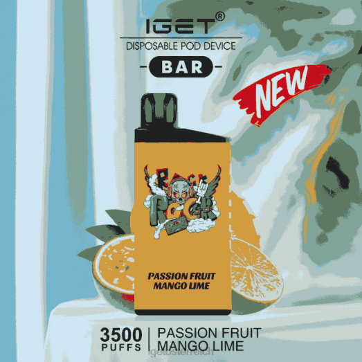 IGET Discount - Riegel - 3500 Züge 8BTV616 Passionsfrucht-Mango-Limette