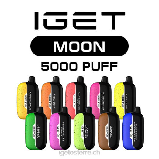 IGET Vape Sale - Bar Moon 5000 im Großhandel 8BTV429