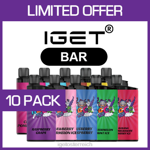 IGET Sale - Riegel - 3500 Züge - 10er-Pack 8BTV484