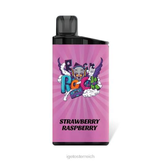 IGET Vape Sale - Riegel 3500 Züge 8BTV273 Erdbeer-Himbeere