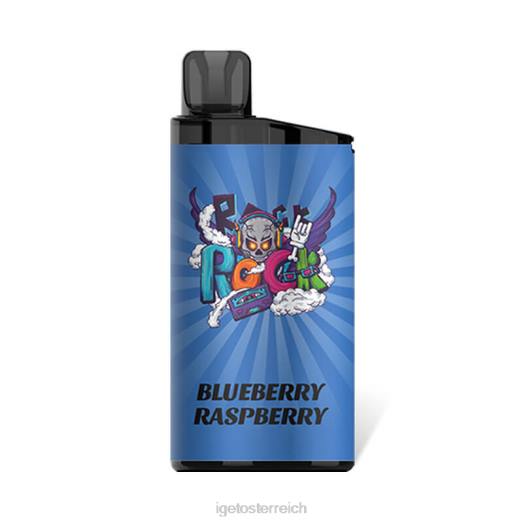 IGET Vape Shop - Riegel 3500 Züge 8BTV306 Blaubeer-Himbeere