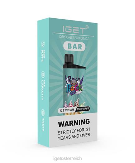 IGET Vape - bar 8BTV160 Eiscreme