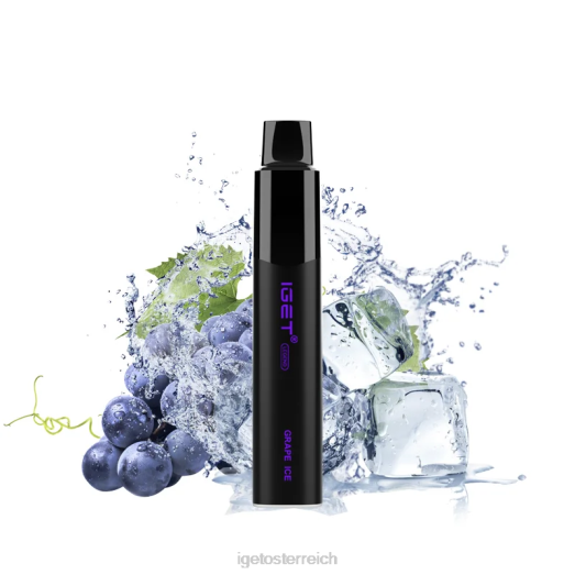 IGET Vape Shop - Legend 4000 Züge 8BTV331 Traubeneis
