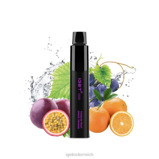 IGET Sale - Legend 4000 Züge 8BTV339 Passionsfrucht Traube Orange