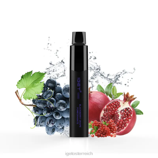 IGET Wholesale - Legend 4000 Züge 8BTV341 Brombeertraube, Granatapfel