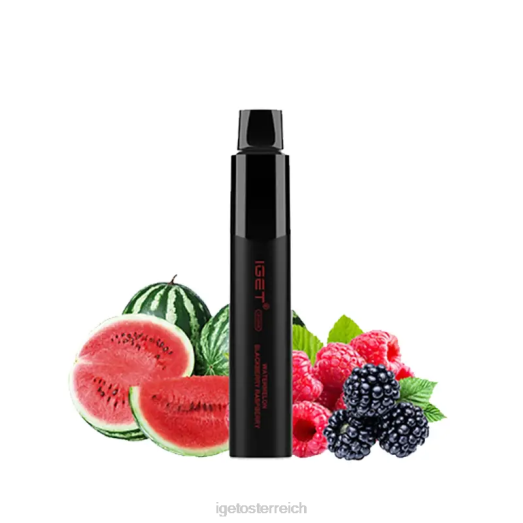 IGET Shop - Legend 4000 Züge 8BTV344 Wassermelone, Brombeere, Himbeere