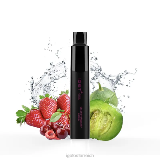 IGET Vape Sale - Legend 4000 Züge 8BTV347 Melone, Erdbeere, Kirsche