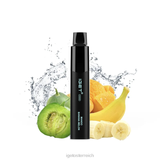 IGET Vape - Legend 4000 Züge 8BTV350 Mango-Bananen-Melone