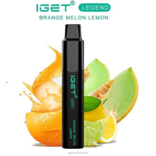IGET Shop - Legende - 4000 Züge 8BTV602 Orangenmelone, Zitrone