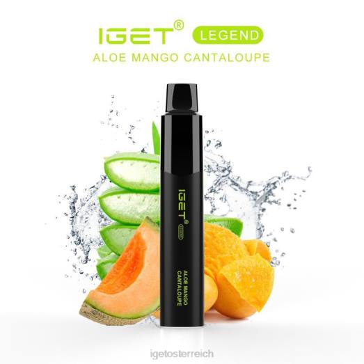 IGET Wholesale - Legende - 4000 Züge 8BTV627 Aloe-Mango-Melone