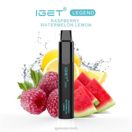 IGET Discount - Legende - 4000 Züge 8BTV654 Himbeere, Wassermelone, Zitrone