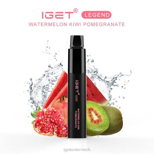 IGET Shop - Legende - 4000 Züge 8BTV658 Wassermelone, Kiwi, Granatapfel