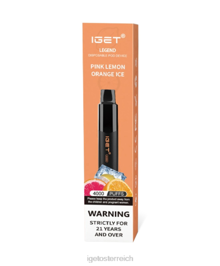IGET Discount - Legende 8BTV192 rosa Zitronen-Orangen-Eis