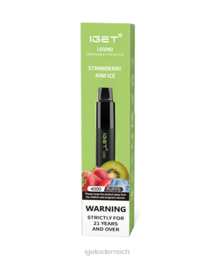 IGET Vape Shop - Legende 8BTV195 Erdbeer-Kiwi-Eis