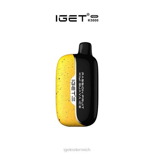 IGET Wholesale - Moon - 5000 Züge 8BTV641 Passionsfrucht-Kiwi-Guaven-Eis