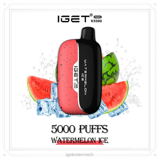 IGET Vape Sale - Moon 5000 Züge 8BTV218 Wassermeloneneis