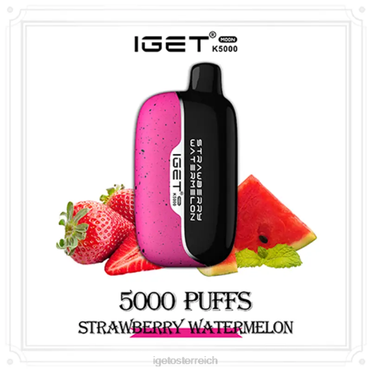 IGET Wholesale - Moon 5000 Züge 8BTV219 Erdbeerwassermelone