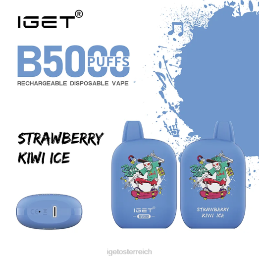 IGET Discount - b5000 8BTV314 Erdbeer-Kiwi-Eis