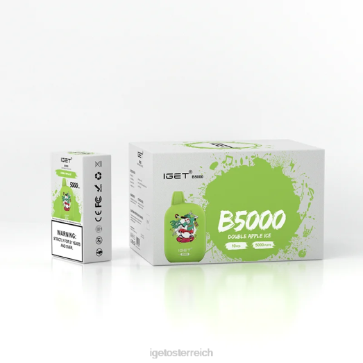 IGET Vape - b5000 8BTV315 doppeltes Apfeleis