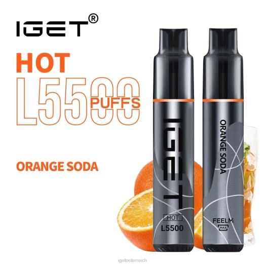 IGET Wholesale - Es wird heiß - 5500 Züge 8BTV481 Orangenlimonade