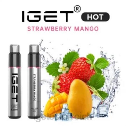 IGET Wholesale - Es wird heiß - 5500 Züge 8BTV556 Erdbeer-Mango