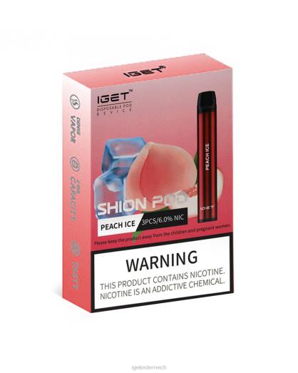 IGET Shop - 3 x Shion 8BTV23 Pfirsicheis