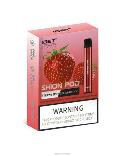 IGET Wholesale - 3 x Shion 8BTV27 Erdbeere
