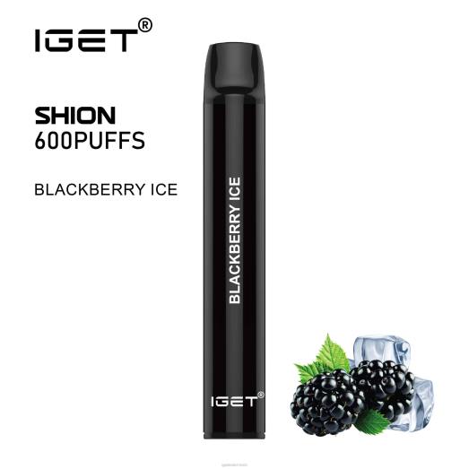 IGET Vape Shop - 3 x Shion 8BTV3 Brombeereis