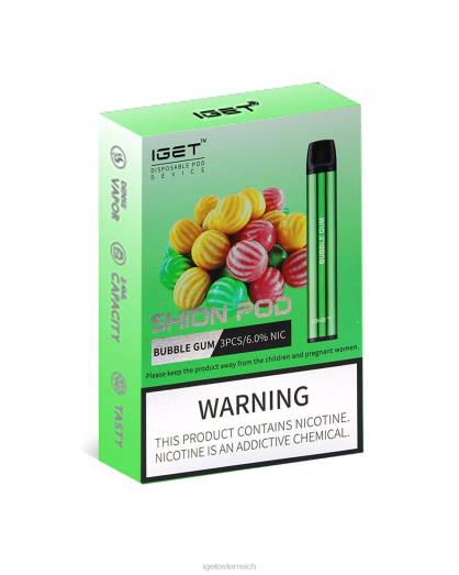 IGET Wholesale - 3 x Shion 8BTV6 Kaugummi