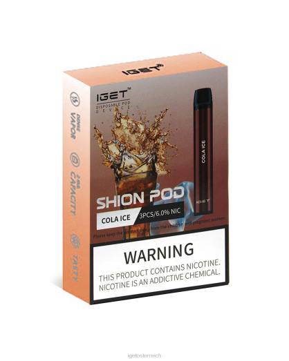 IGET Vape Shop - Ich kriege Shion 8BTV10 Cola-Eis