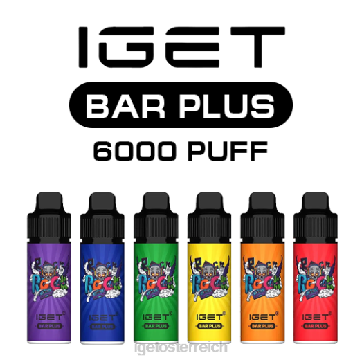 IGET Vape - bar plus 6000 Großhandel 8BTV430