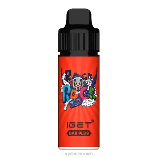 IGET Sale - bar plus - 6000 Züge 8BTV624 Erdbeer-Kiwi-Eis