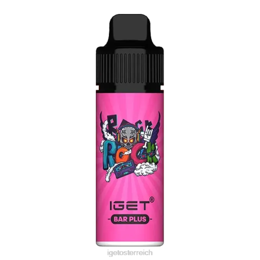 IGET Discount - bar plus - 6000 Züge 8BTV655 Erdbeer-Wassermelonen-Eis